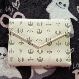 Her Universe Cream and Gray Wallet